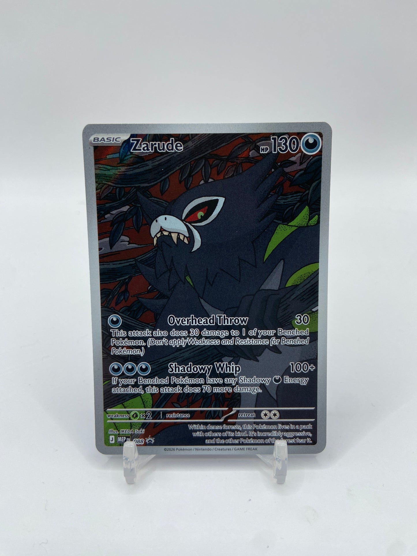 Zarude Full Art Mega Evolution Promo 088