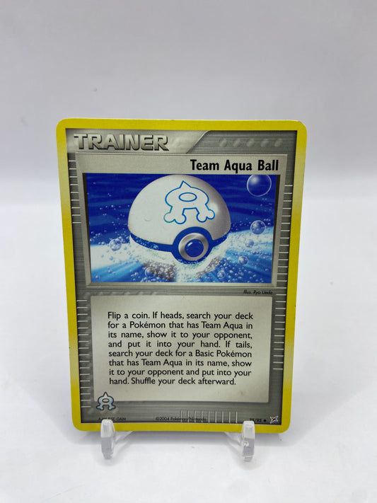 Team Aqua Ball EX Team Magma VS Team Aqua 75/95