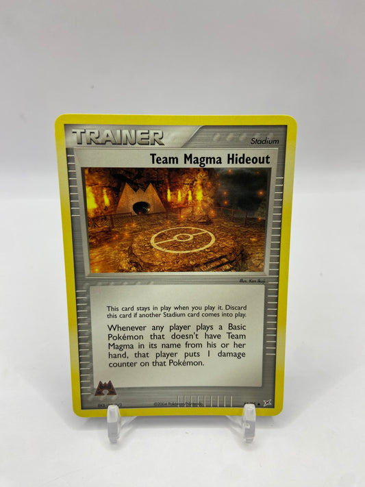 Team Magma Hideout EX Team Magma VS Team Aqua 83/95