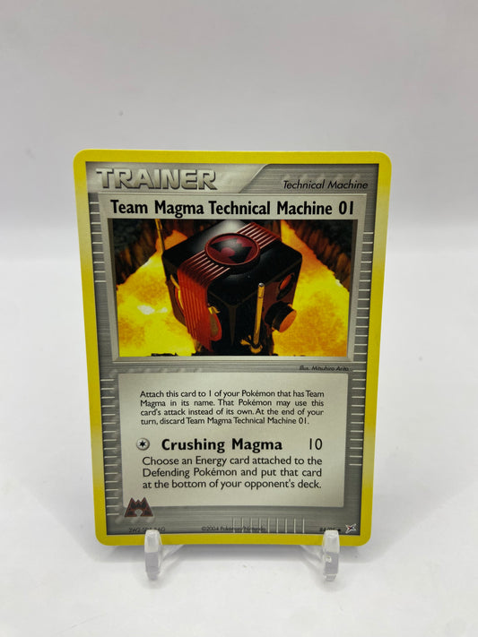 Team Magma Technical Machine 01 EX Team Magma VS Team Aqua 84/95
