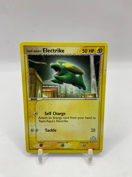 Team Aqua's Electrike EX Team Magma VS Team Aqua 53/95