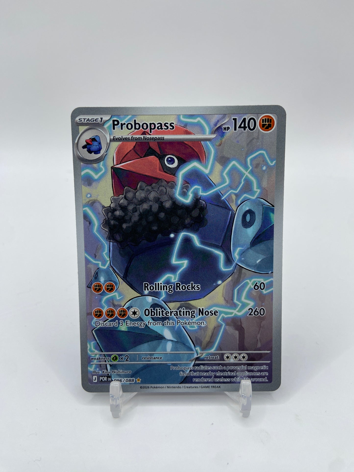 Probopass Art Rare Full Art Perfect Order 096/088