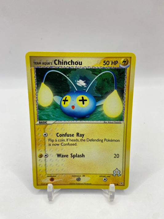 Team Aqua's Chinchou EX Team Magma VS Team Aqua 49/95