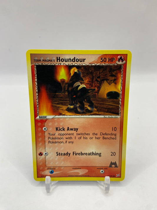 Team Magma's Houndour EX Team Magma VS Team Aqua 63/95