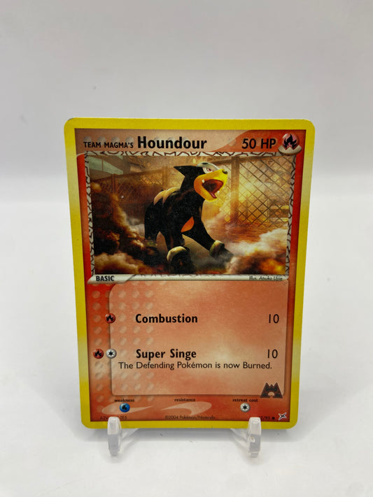 Team Magma's Houndour EX Team Magma VS Team Aqua 62/95