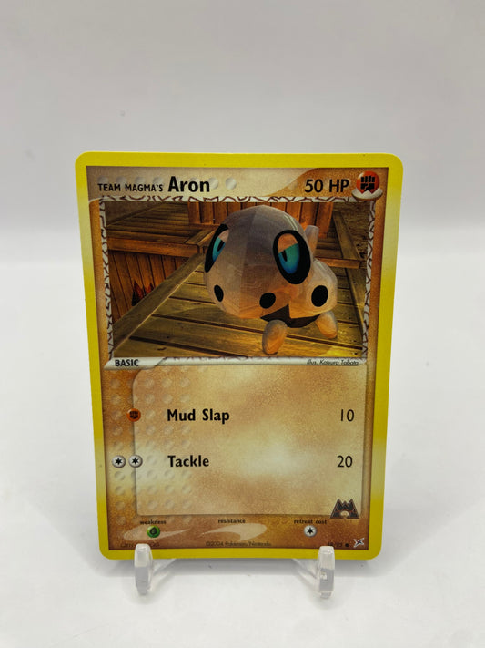 Team Magma's Aron EX Team Magma VS Team Aqua 58/75