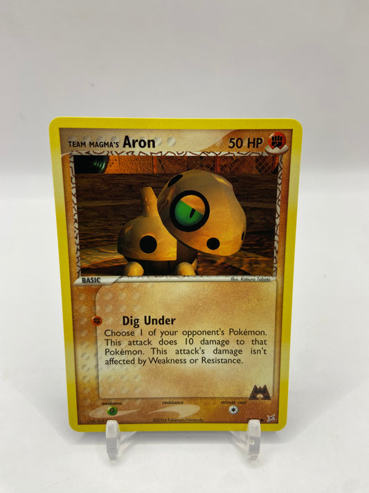 Team Magma's Aron EX Team Magma VS Team Aqua 59/95
