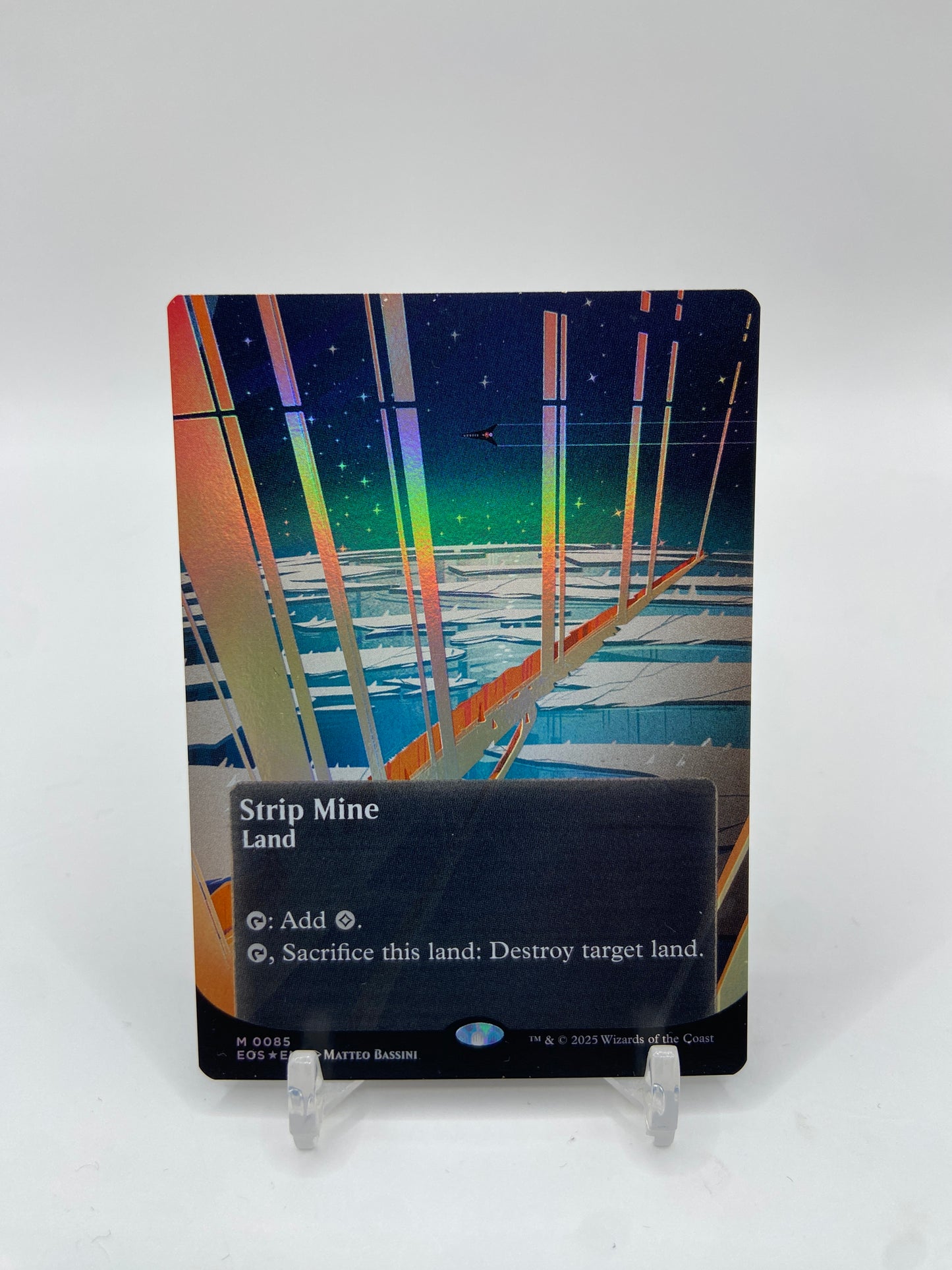 Strip Mine Foil (0085) (Borderless) Stellar Sights M 85