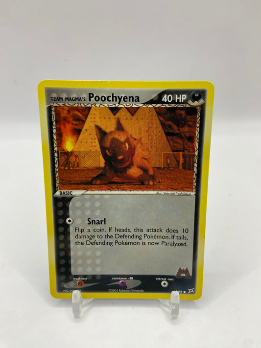 Team Magma's Poochyena EX Team Magma VS Team Aqua 65/95