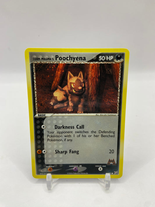 Team Magma's Poochyena EX Team Magma VS Team Aqua 66/95