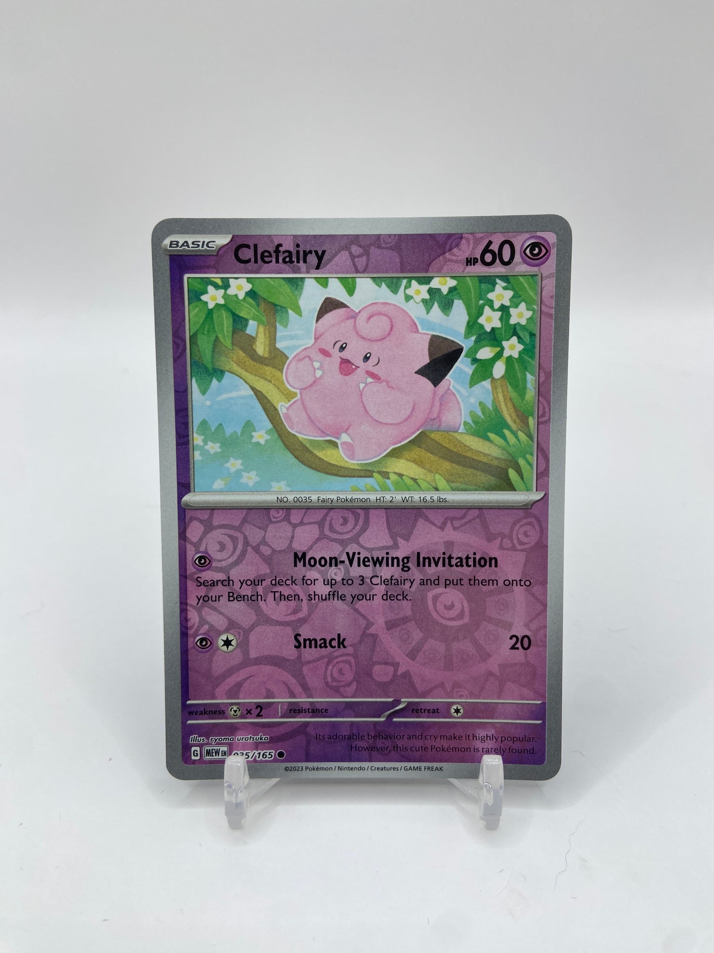Clefairy Reverse Holo SV: 151 035/165