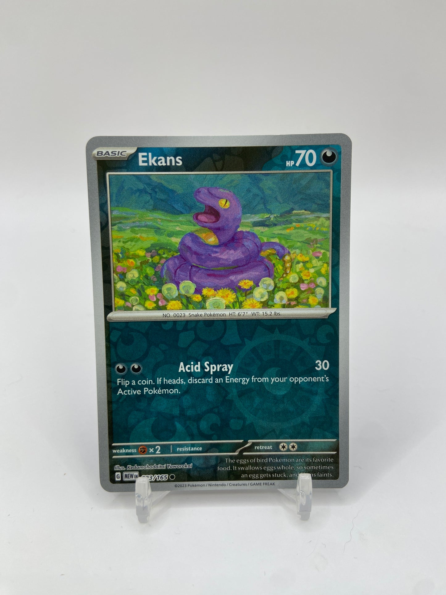 Ekans Reverse Holo SV: 151 023/165