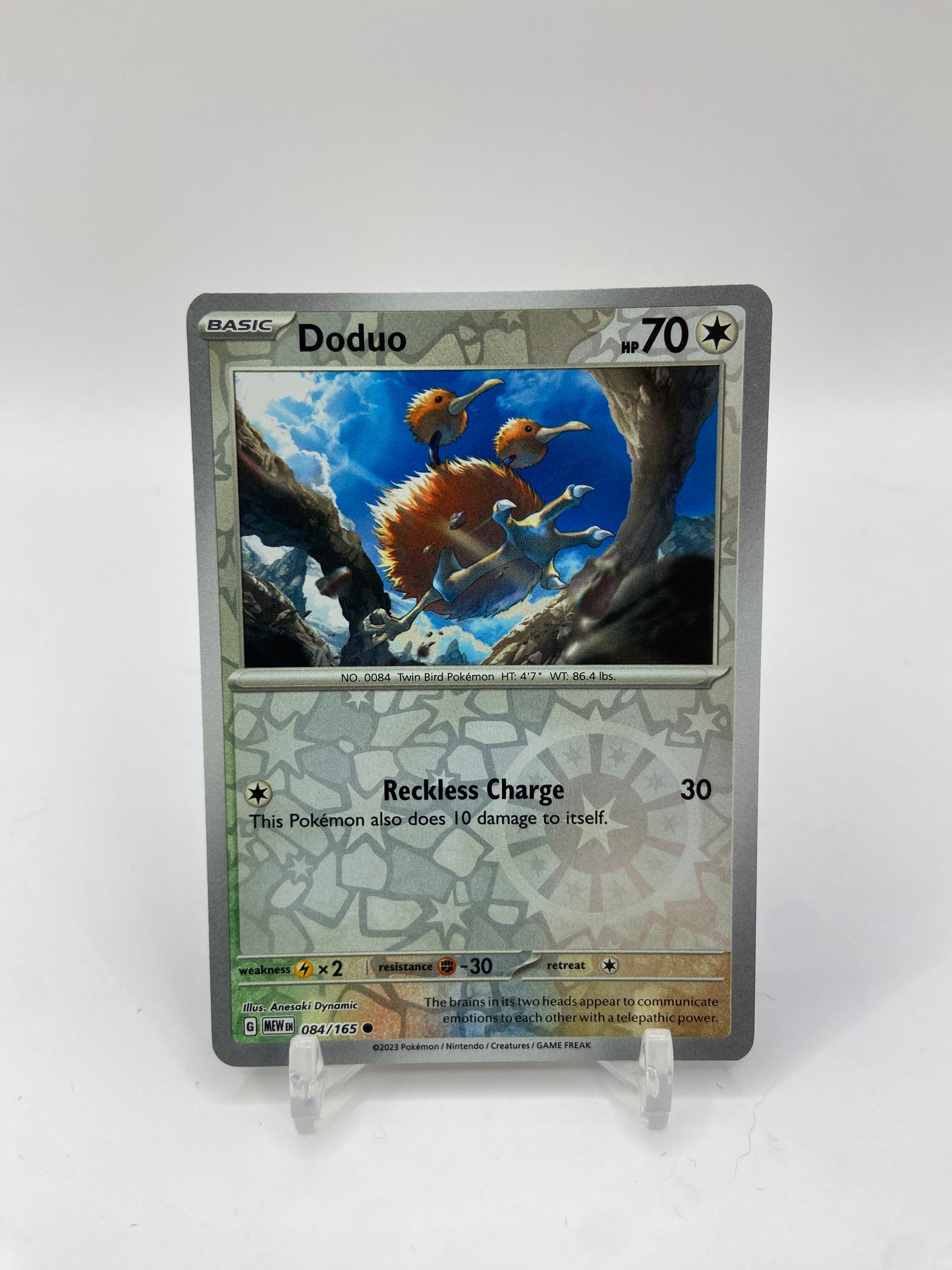 Doduo Reverse Holo SV: 151 084/165