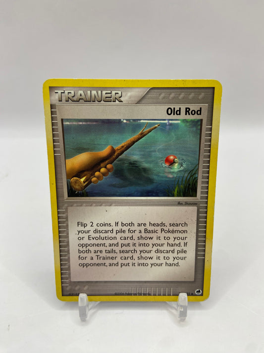 Old Rod EX Dragon Frontiers 78/101