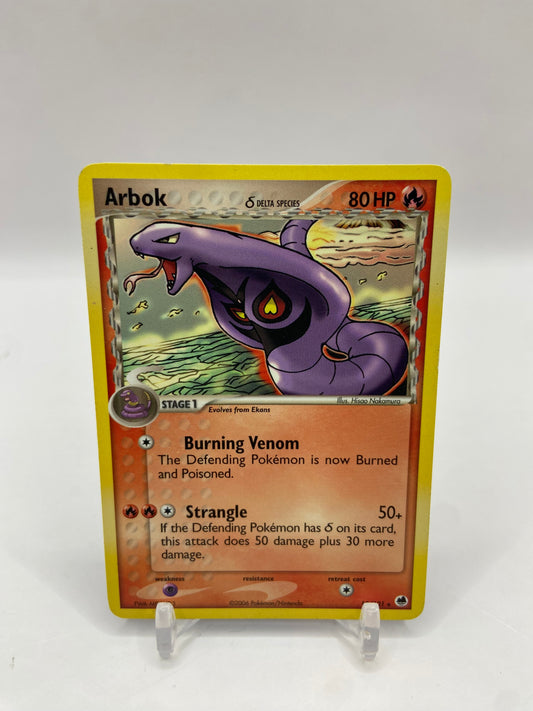 Arbok Rare EX Dragon Frontiers 13/101