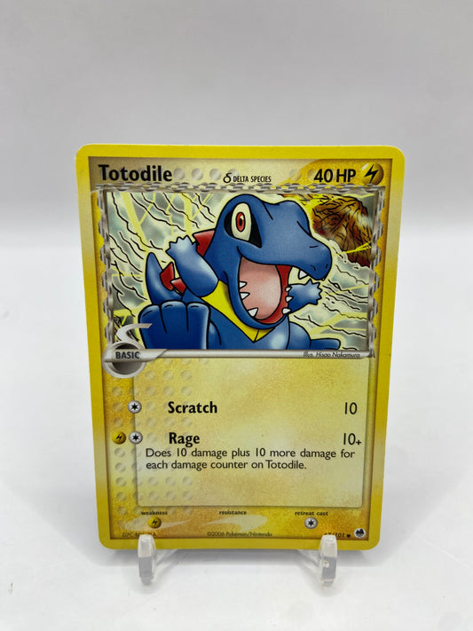 Totodile EX Dragon Frontiers 67/101