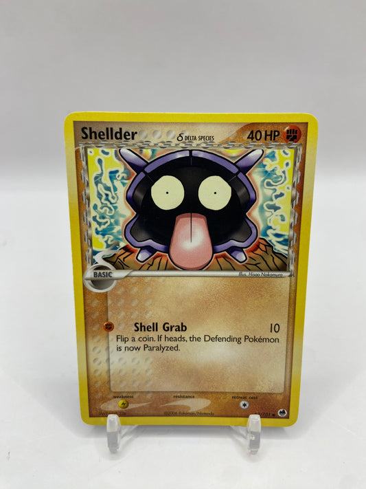 Shellder EX Dragon Frontiers 63/101