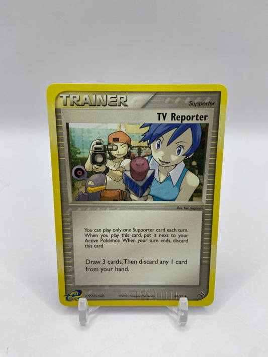 tv reporter pokemon card -Single Then discard any 1 card from your hand Battle Reporter | XYFurious Fists