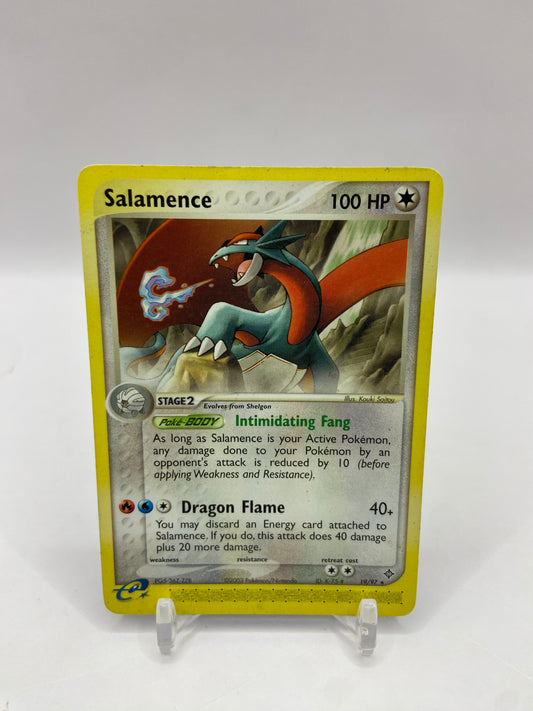 Salamence Rare EX Dragon E Reader 19/97