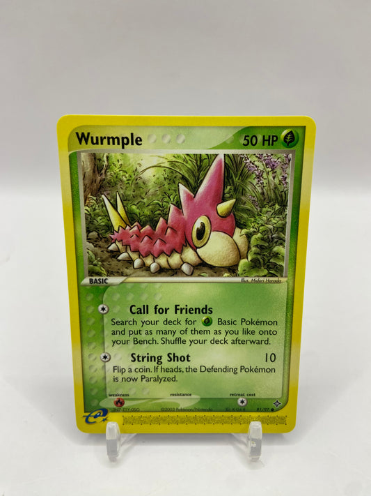 Wurmple EX Dragon E Reader 81/97