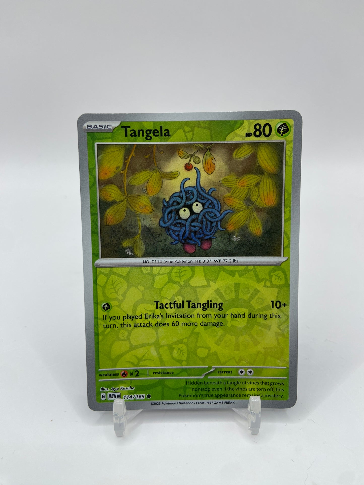 Tangela Reverse Holo SV: 151 114/165
