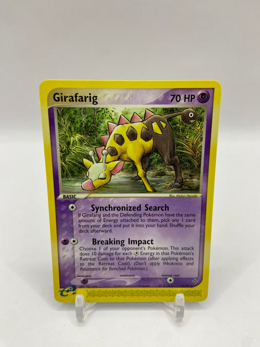 Girafarig Rare EX Dragon E Reader 16/97