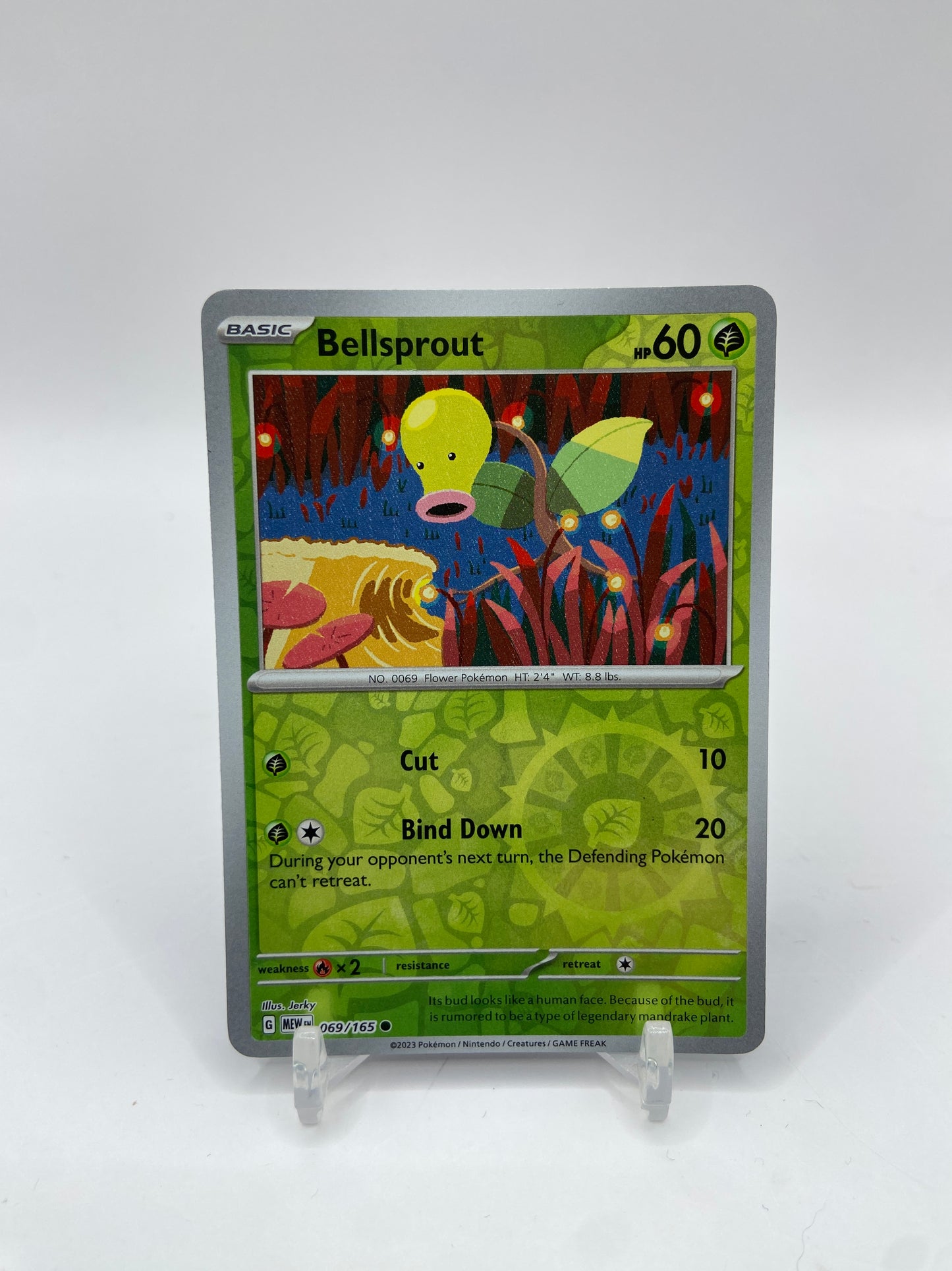 Bellsprout Reverse Holo SV: 151 069/165
