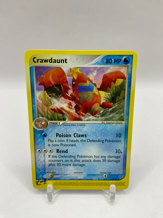 Crawdaunt Rare EX Dragon E Reader 13/97