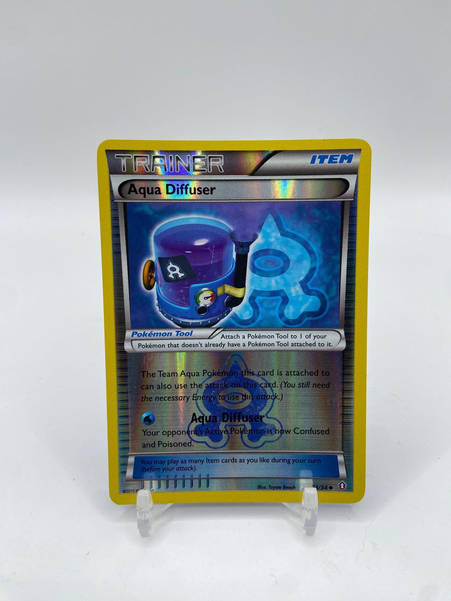 Aqua Diffuser Reverse Holo Double Crisis 23/34