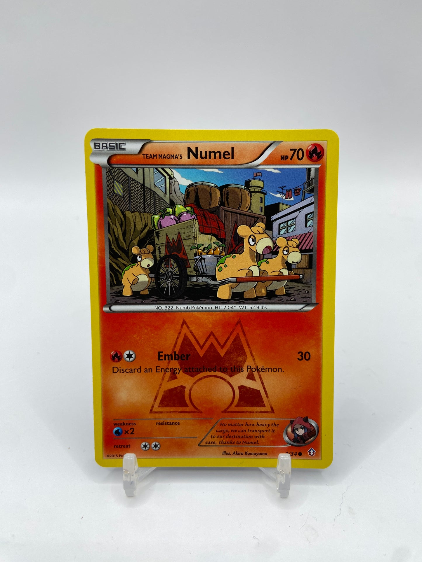 Team Magma's Numel Double Crisis 1/34