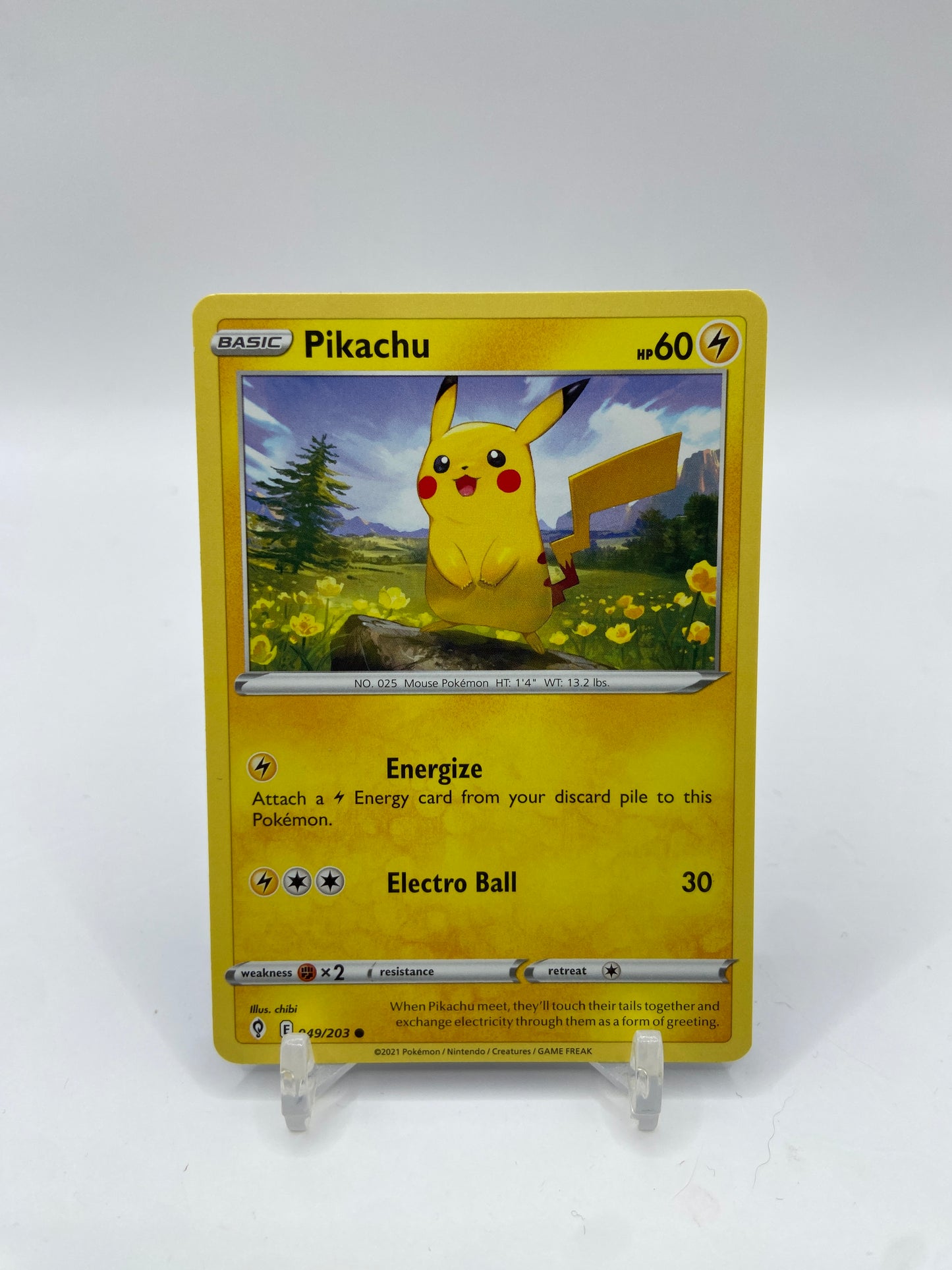 Pikachu Evolving Skies  049/203