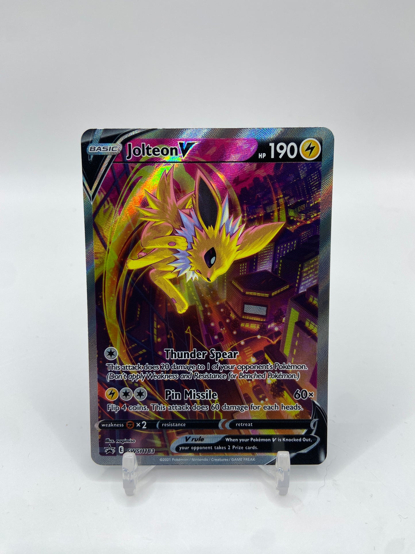 Jolteon V Sword & Shield Promo SWSH183