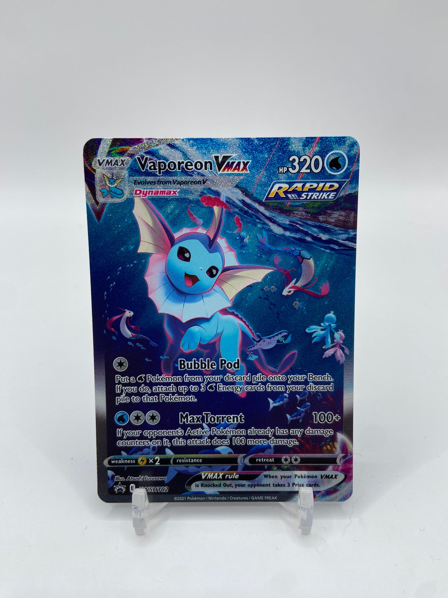 Vaporeon VMAX Sword & Shield Promo SWSH182