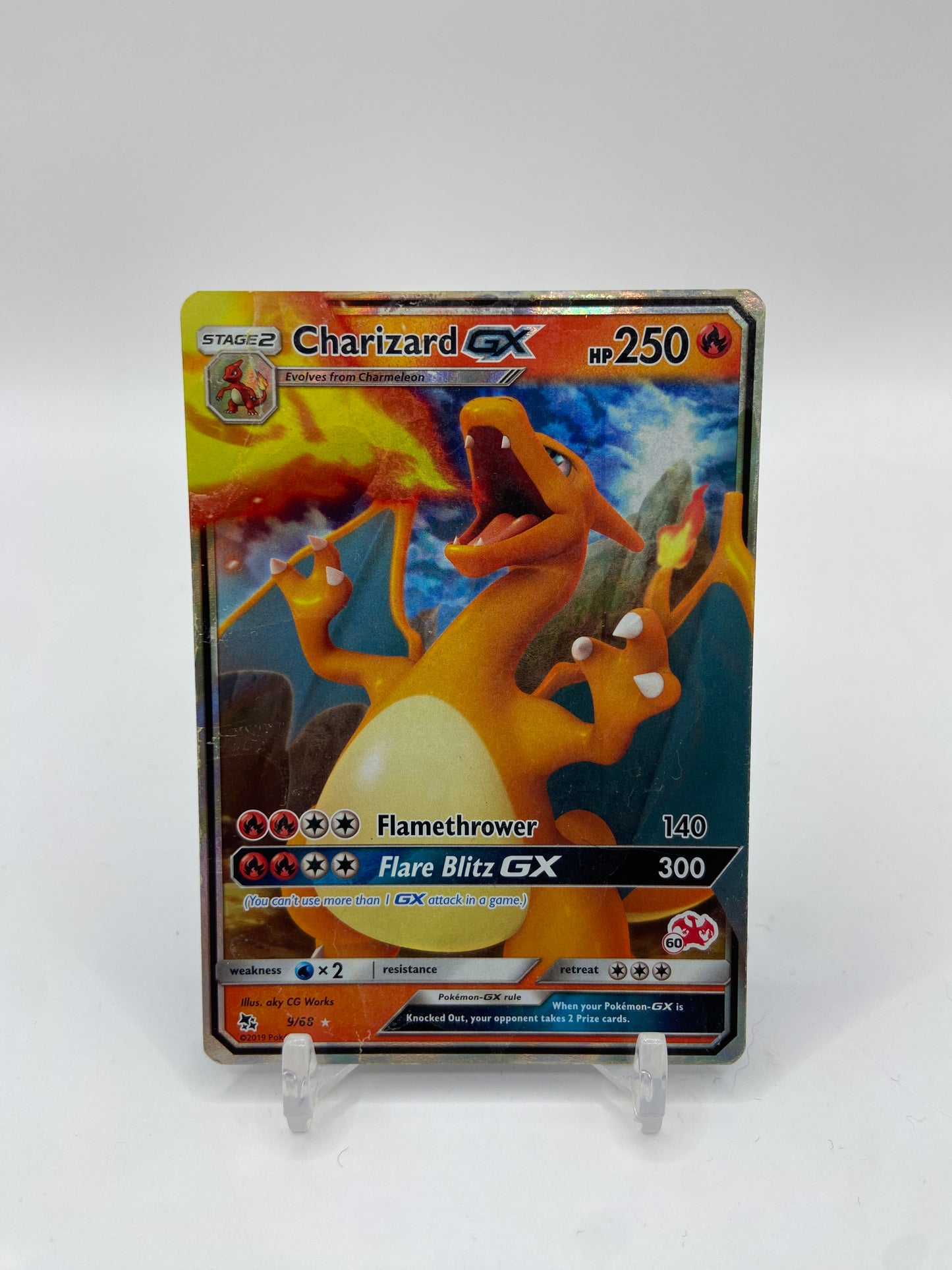 Charizard GX Sun & Moon Family Pokemon Card Game 009/051