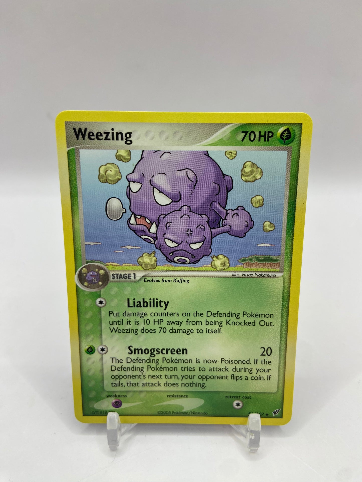 Weezing Ex Deoxys 51/107