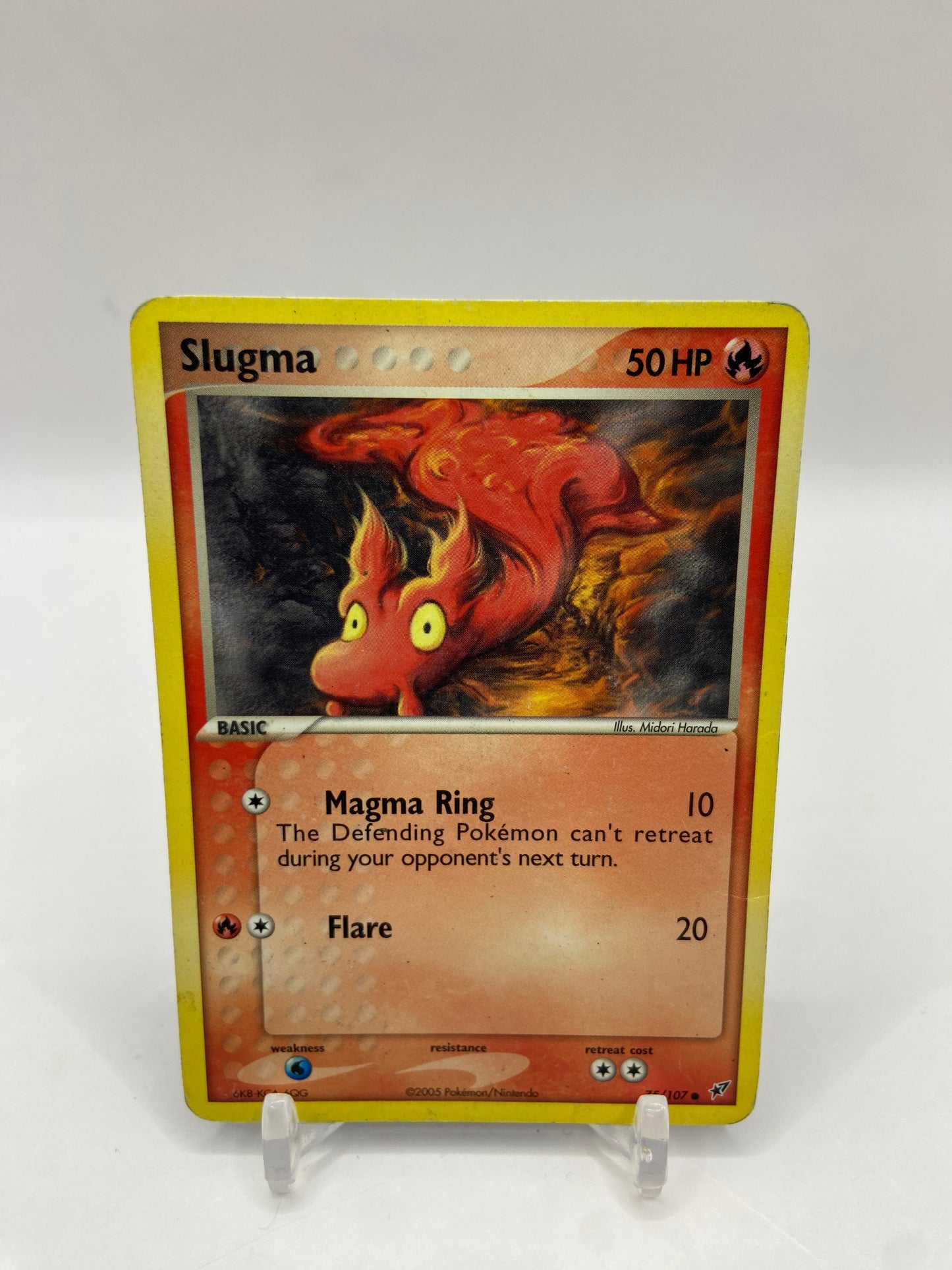 Slugma Ex Deoxys 75/107