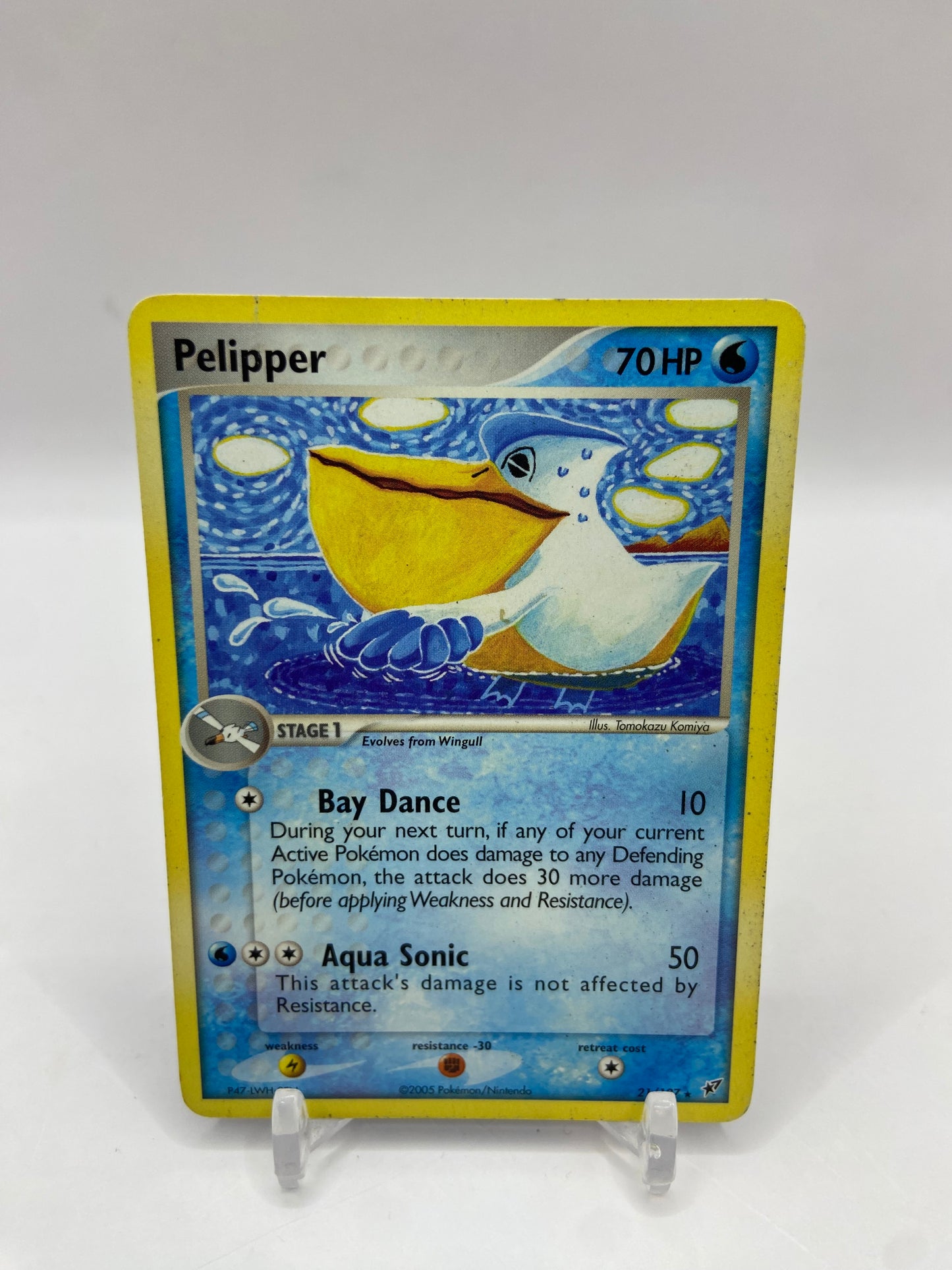Pelipper Rare Ex Deoxys 21/107