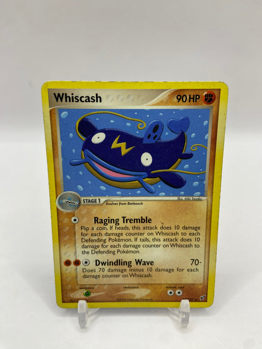 Whiscash Rare Ex Deoxys 28/107