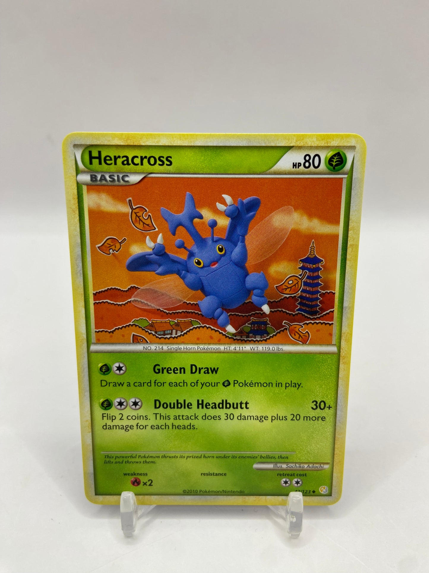 Heracross Heart Gold Soul Silver 43/123