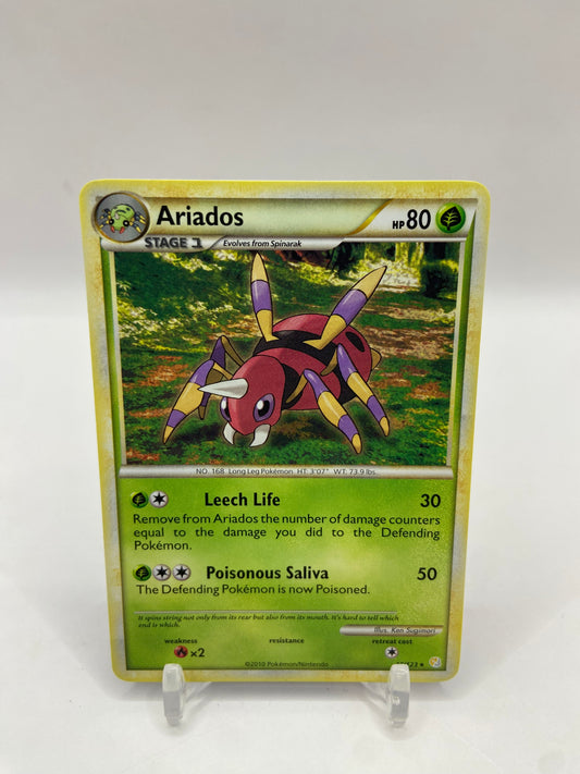 Ariados Rare Heart Gold Soul Silver 15/123