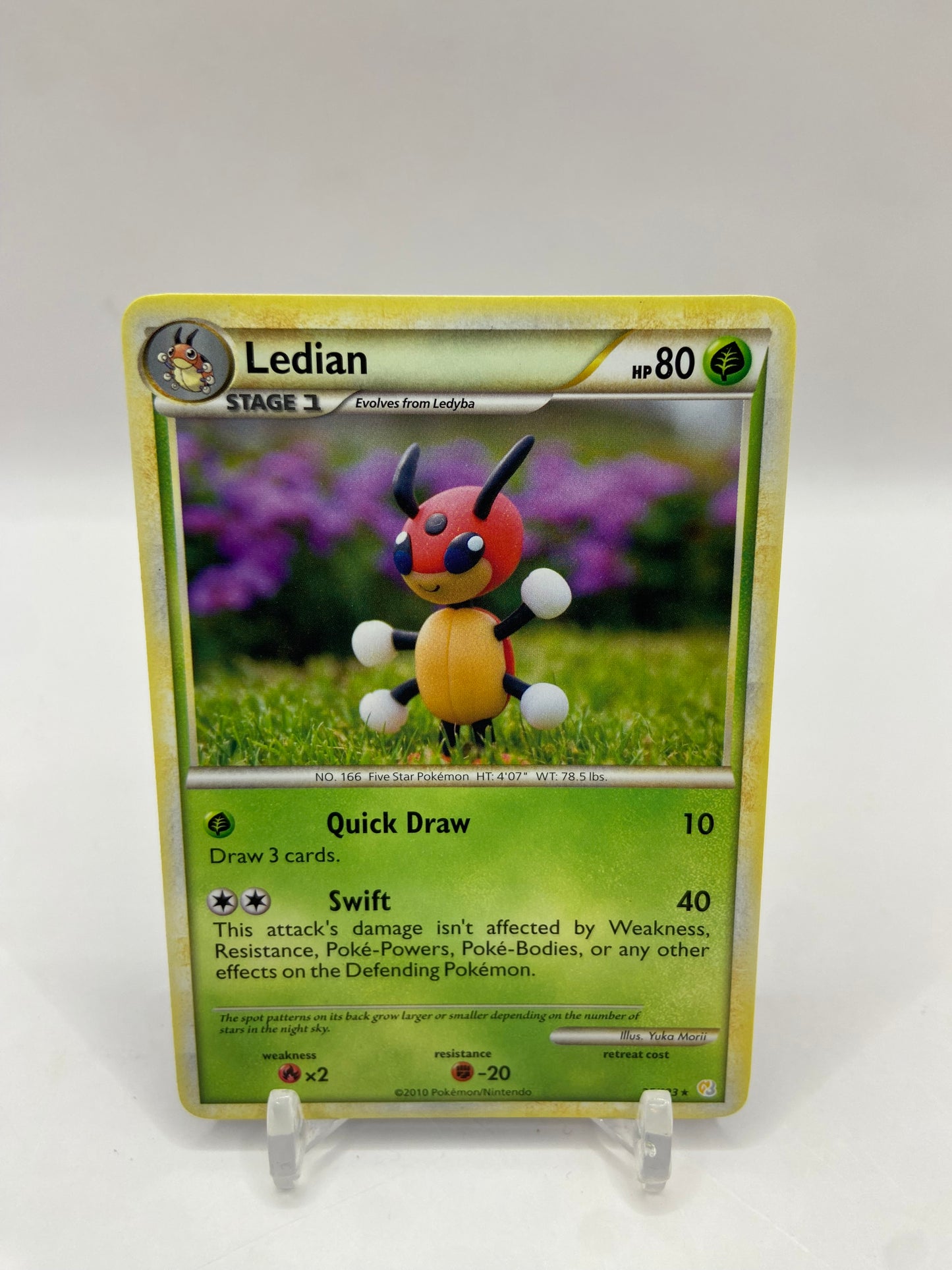 Ledian Rare Heart Gold Soul Silver 25/123