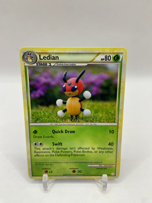Ledian Rare Heart Gold Soul Silver 25/123