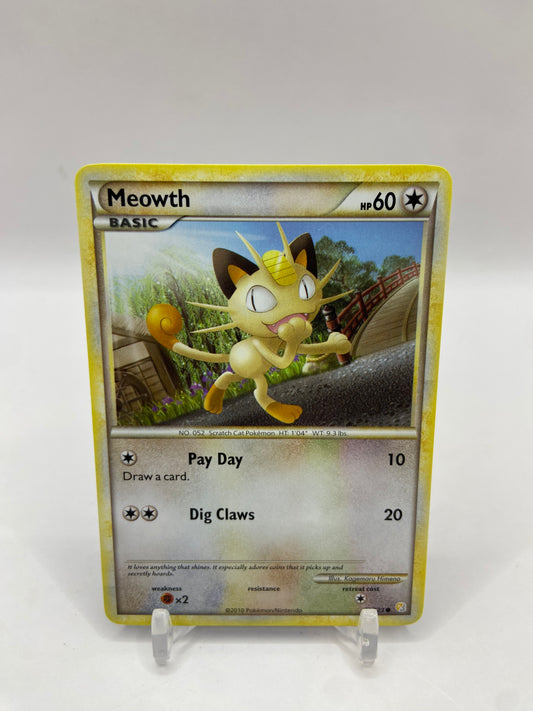 Meowth Heart Gold Soul Sliver 79/123