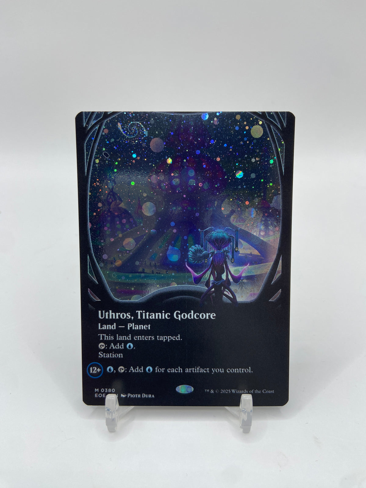 Uthros, Titanic Godcore (Borderless) (Galaxy Foil) Edge of Eternities M 380