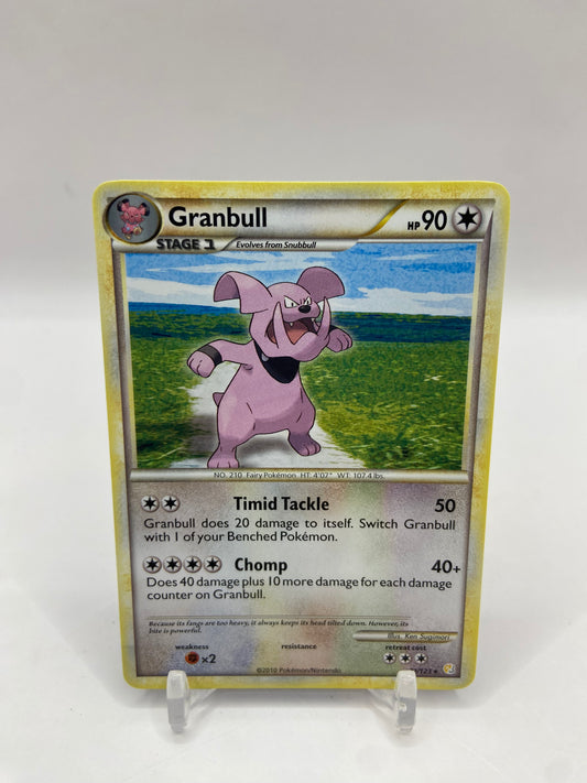 Granbull Rare Heart Gold Soul Silver 22/123