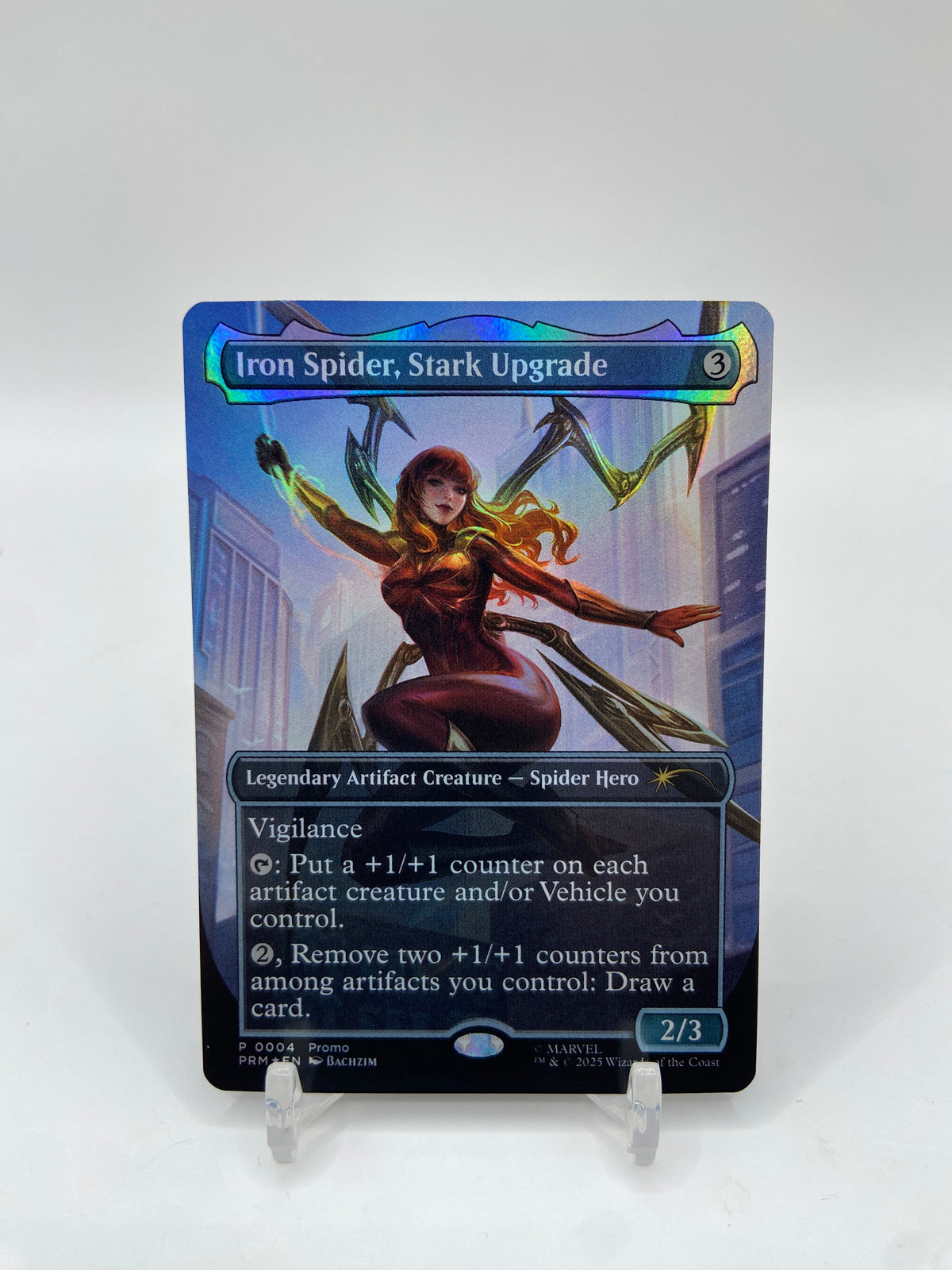 Iron Spider, Stark Upgrade Foil (Borderless) Media Promos P 4