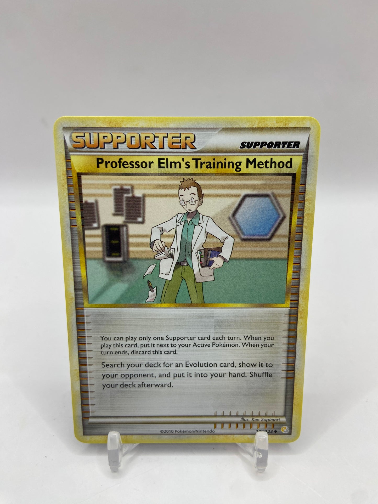 Professor Elm's Training Method Heart Gold Soul Sliver Base Set 100/123
