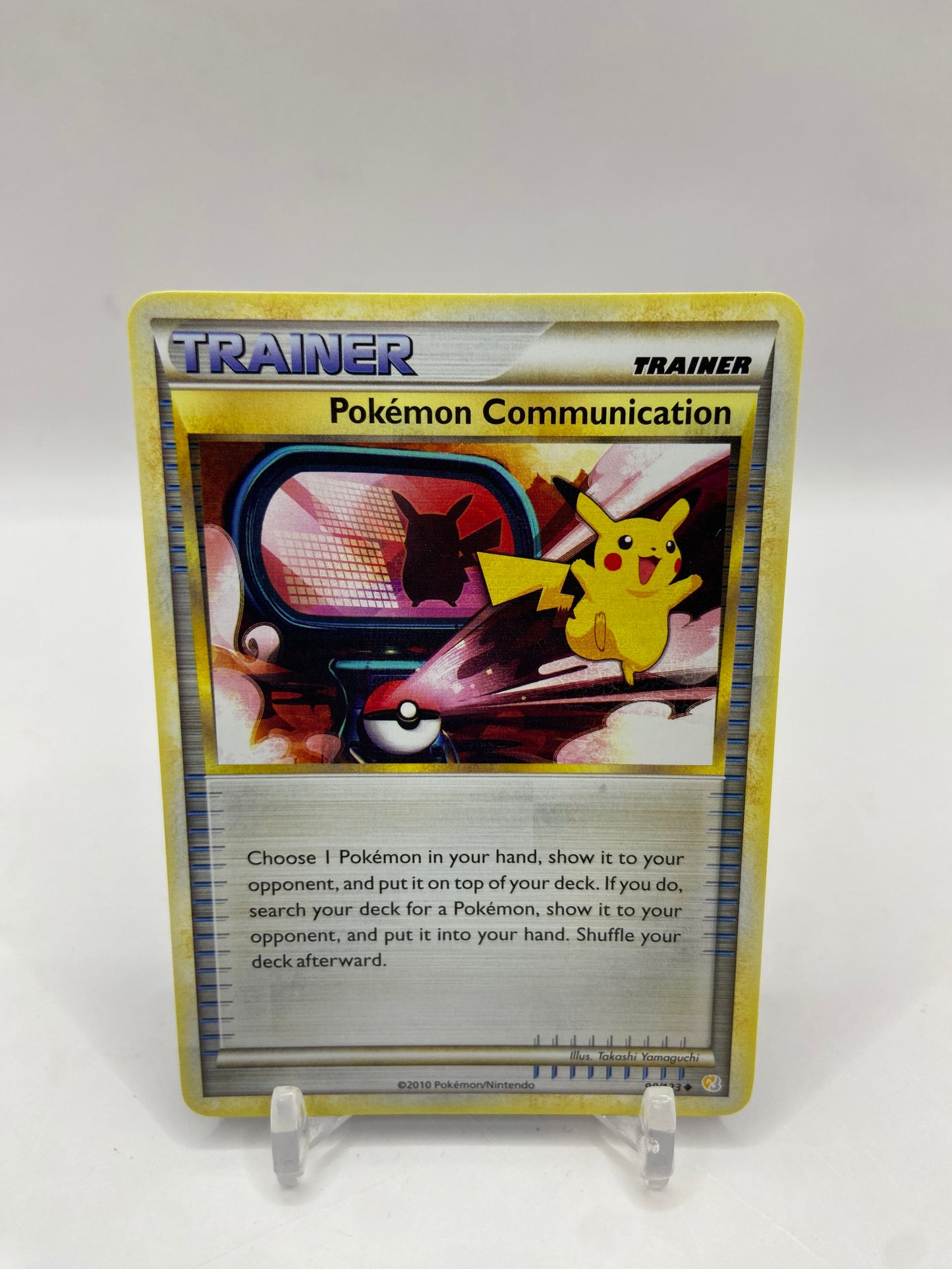 Pokemon Communication Heart Gold Soul Silver Base Set 98/123
