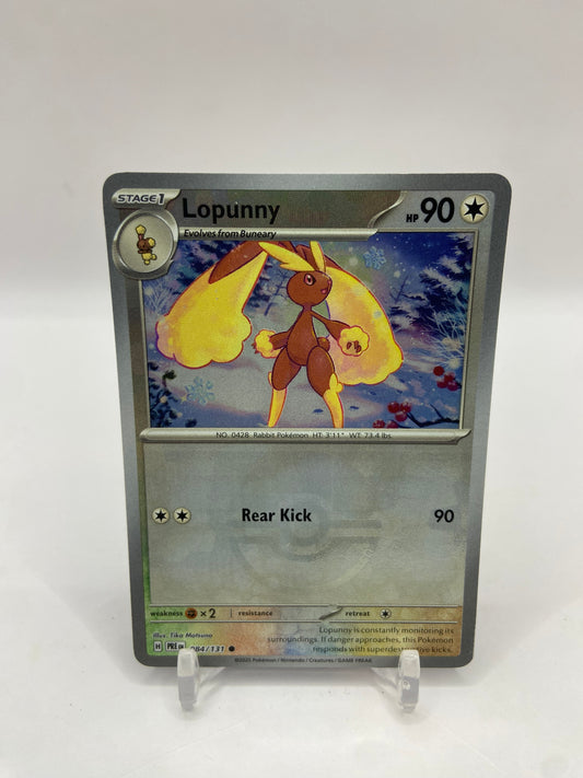 Lopunny Poke Ball Reverse Holo Prismatic Evolutions 084/131