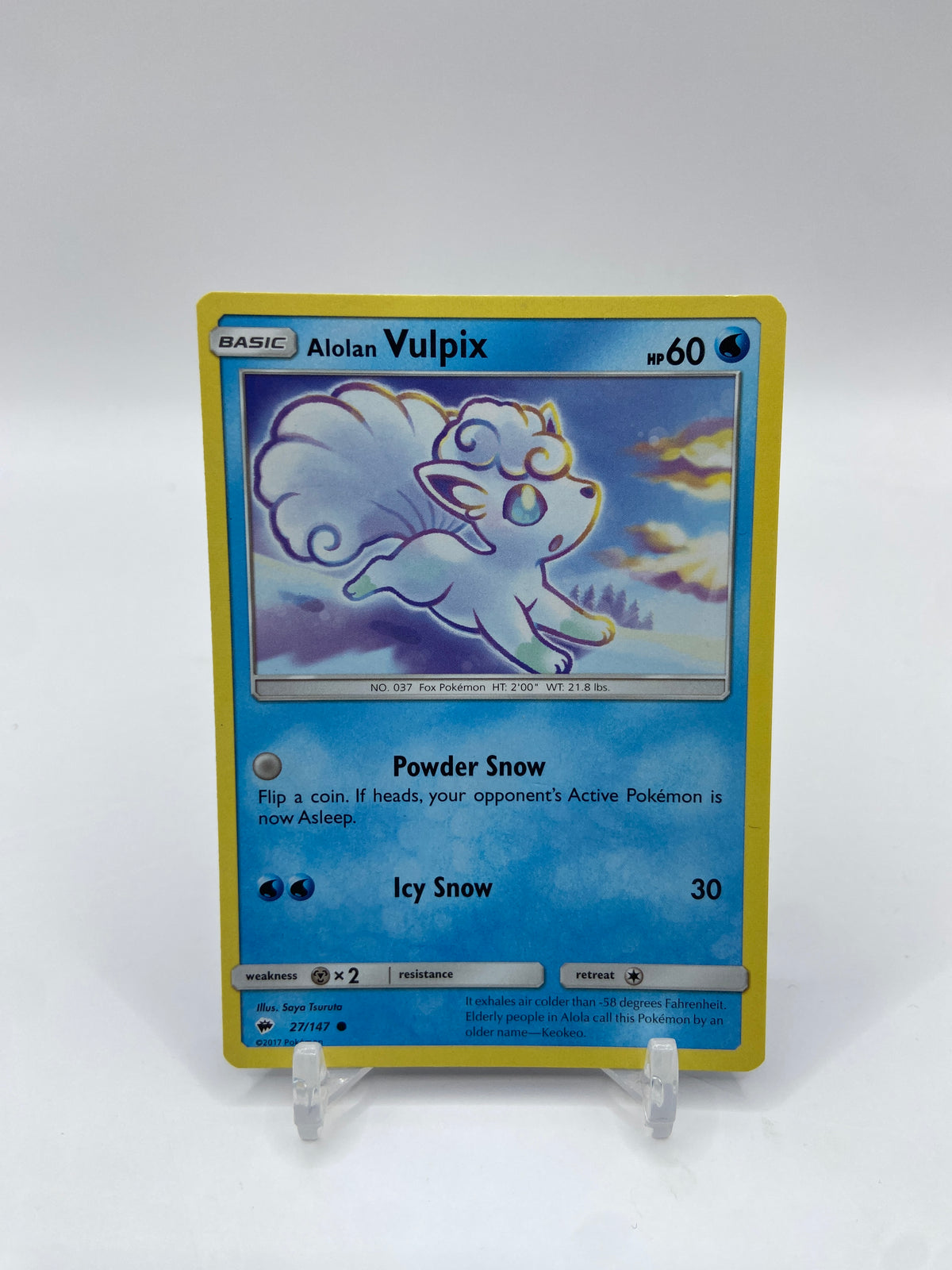 Alolan Vulpix Burning Shadows 27/147